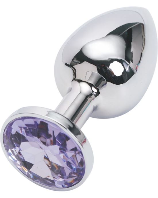 Jewelled Butt Plug Large