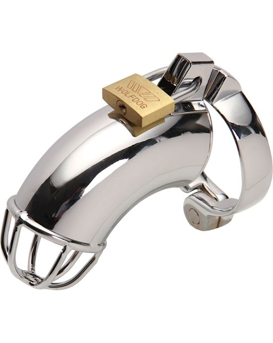 Locking Metal Chastity Device