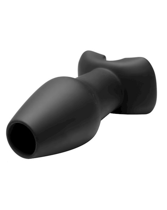 Invasion Hollow Silicone Anal Plug- Large