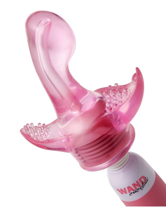 Double Sided Pink G-spot Wand Attachment