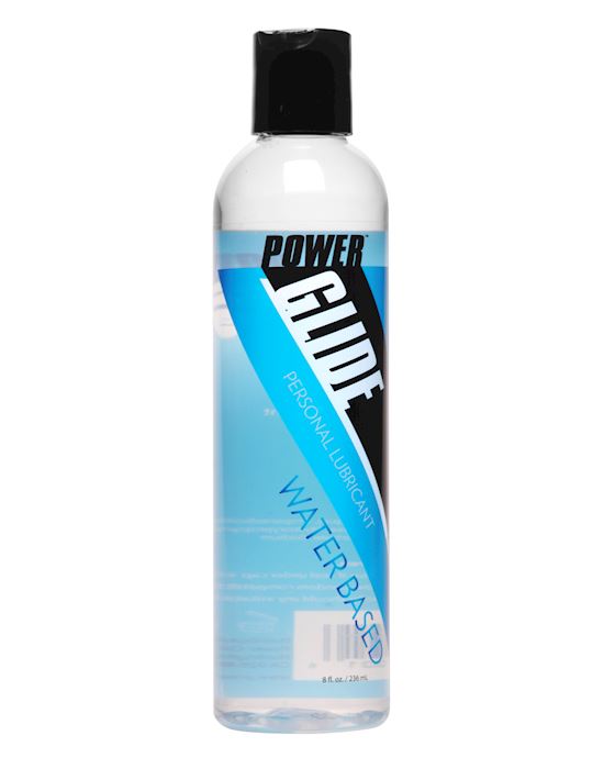Power Glide Water Based Personal Lubricant- 8 Oz