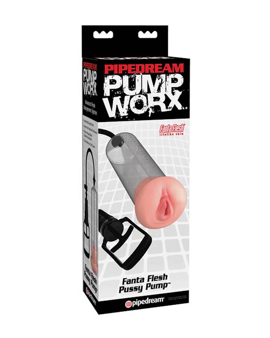 Pump Worx Fanta Flesh Pussy Pump
