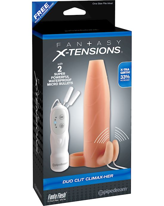 Fantasy X-tensions Duo Clit Climax-her