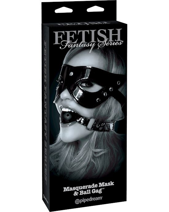 Fetish Fantasy Limited Edition Masquerade Mask & Ball Gag