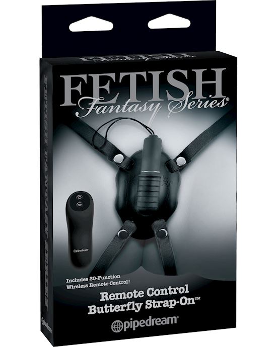 Fetish Fantasy Limited Edition Remote Control Butterfly Strap-on