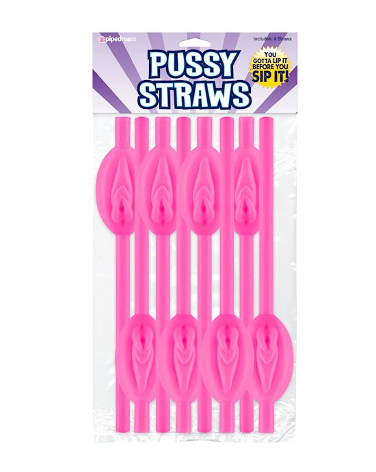 Pussy Straws 8 Pack