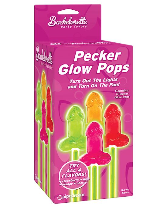Party Favors Glow Stick Pop 4 Pack