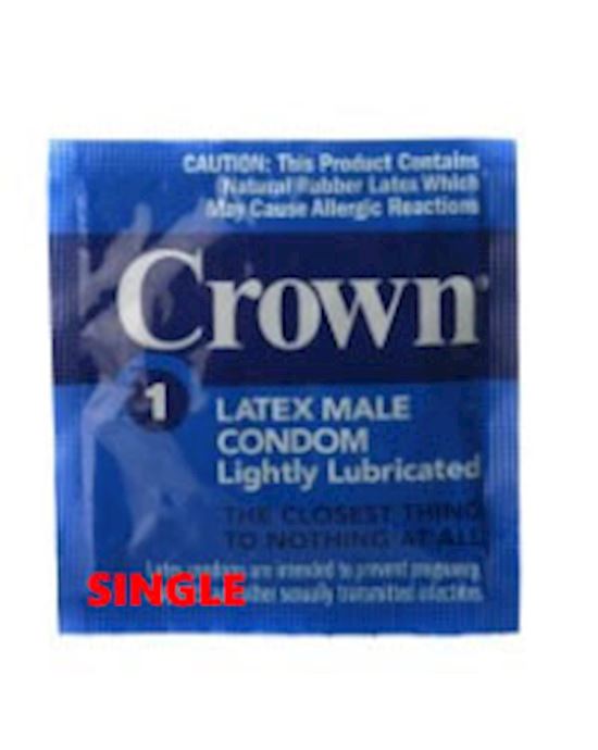 Crown Condom Single