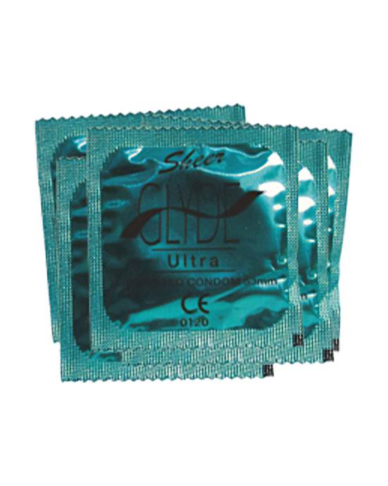 Glyde Ultra Sheer Natural Condom 100 Bulk Pack