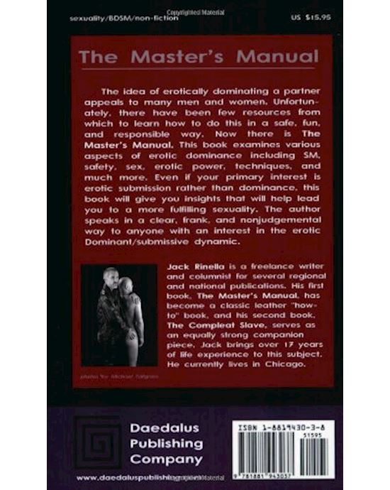 Masters Manual