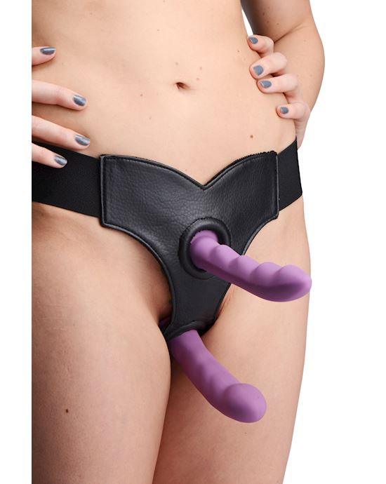 Crave Double Penetration Strap On Harness