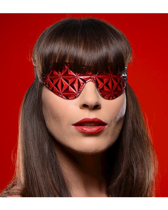 Crimson Tied Full out Embossed Blindfold
