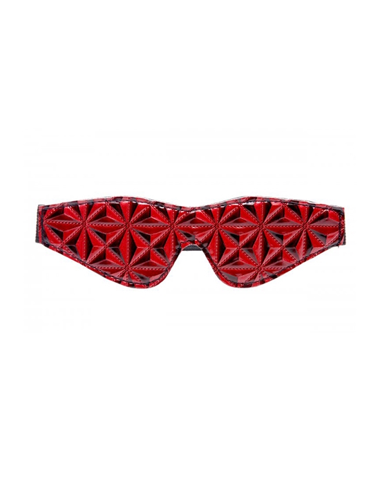 Crimson Tied Full Out Embossed Blindfold