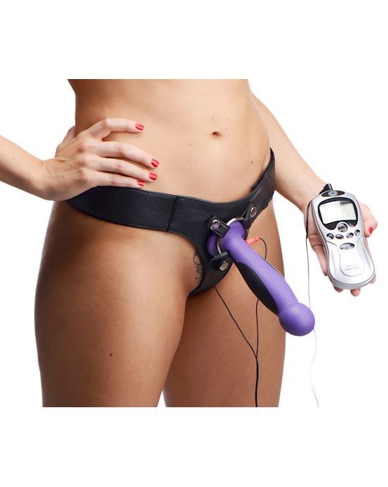 Sex Toy Couples | Fuse Strap On Electro Stim Harness Dildo | Beanstalk Single Mums