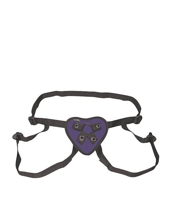 Purple Heart Strap-on Harness