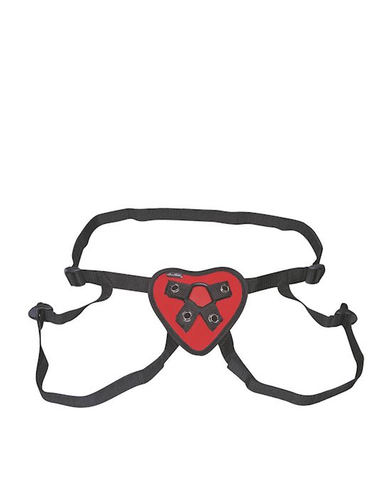 Red Heart Strap-on Harness