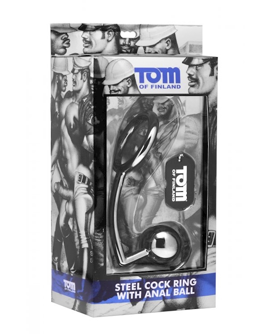 Tom Of Finland Stainless Steel Cock & Ass Hitch