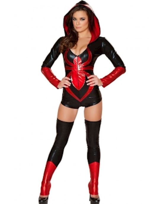 Sexy  Spider Widow Hero Costume