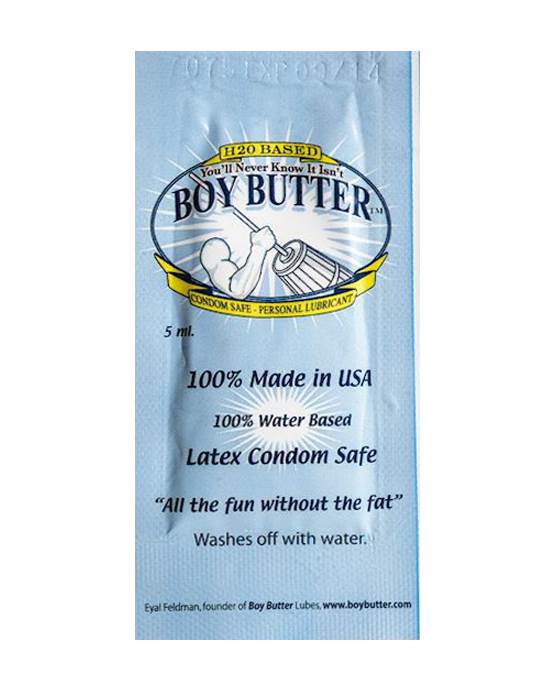 Boy Butter H2O 5ml Sample