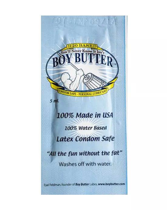 Boy Butter H2O 5ml Sample