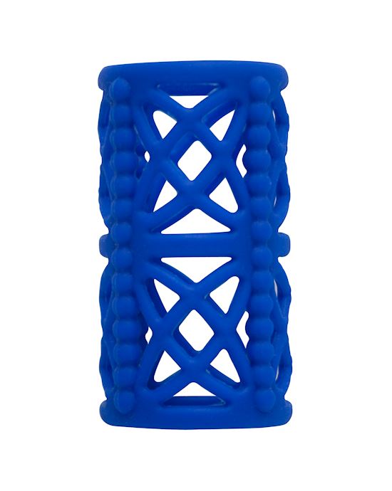 Simply Silicone Cock Cage Midnight Blue