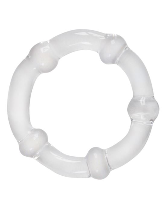 Glass Cock Ring 45mm Clear