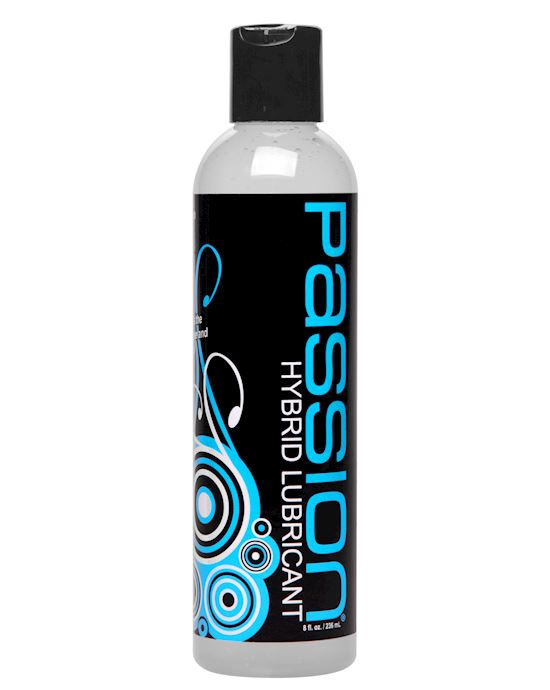 Passion Hybrid Water And Silicone Blend Lubricant- 8 Oz