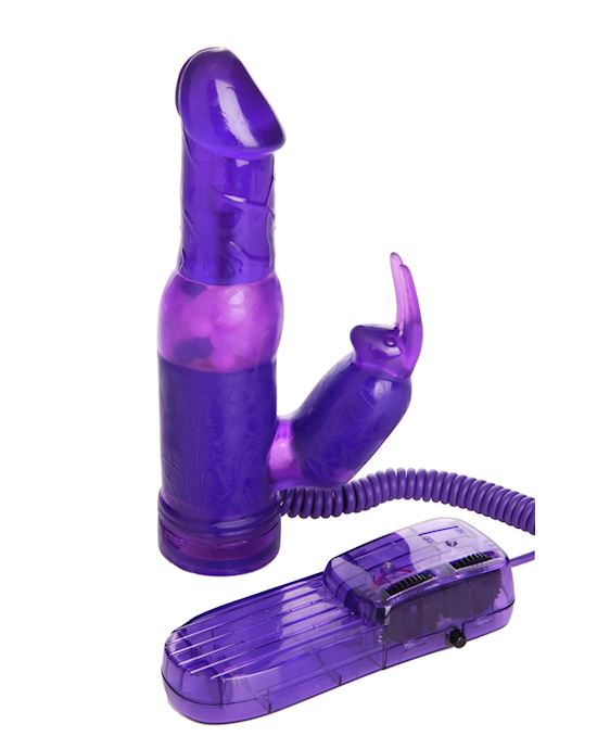 Purple Pleasure Rabbit Vibrator