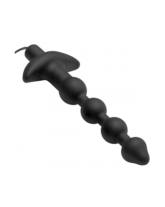 7 Speed Beaded Anal Vibe With Remote
