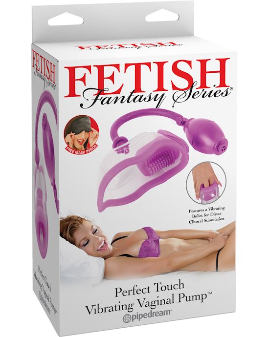 Fetish Fantasy Series Perfect Touch Vibrating Pump