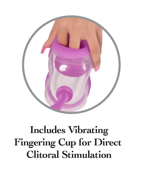 Fetish Fantasy Series Perfect Touch Vibrating Pump