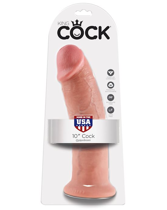 King Cock 10 Suction Cup Dildo