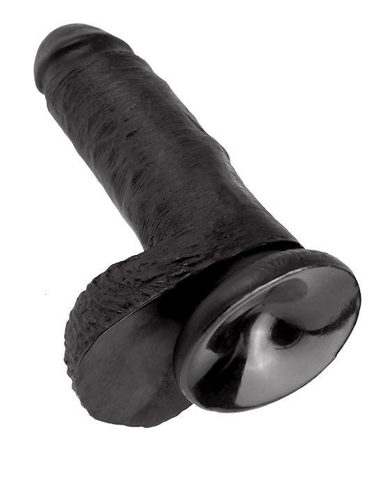 King Cock Suction Cup Dildo With Balls