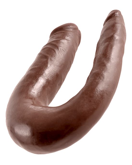 King Cock U-shaped Small Double Trouble Brown