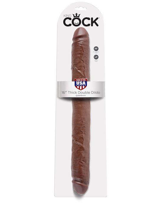 King Cock 16 Inch - Thick Double Dildo