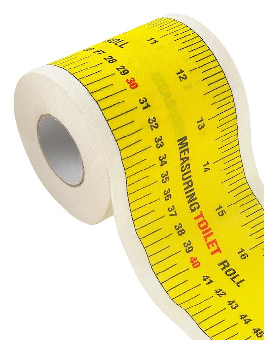 Measure Your Toilet Paper