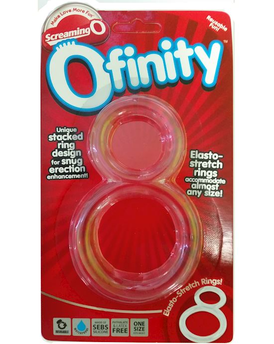 Ofinity Cock Ring Clear