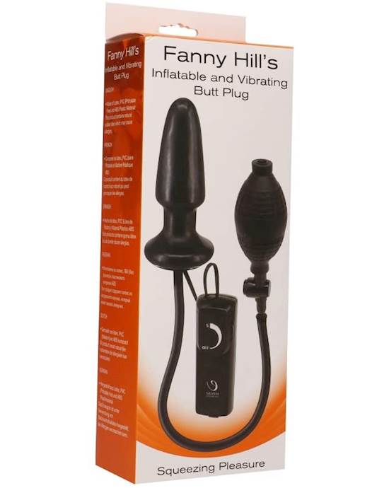 Fanny Hills Inflatable Vibrating Butt Plug
