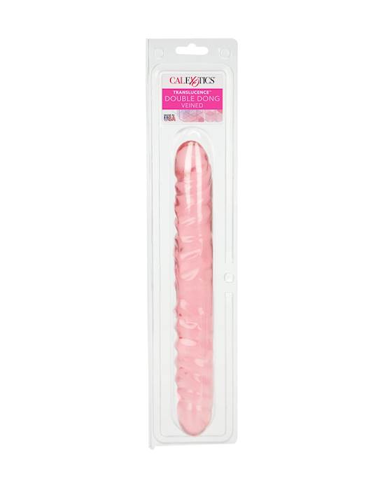 Translucence Veined Double Ended Dildo