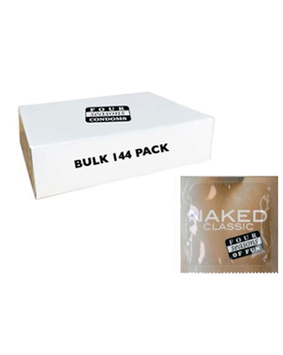 Four Seasons Naked Classic Condoms 144