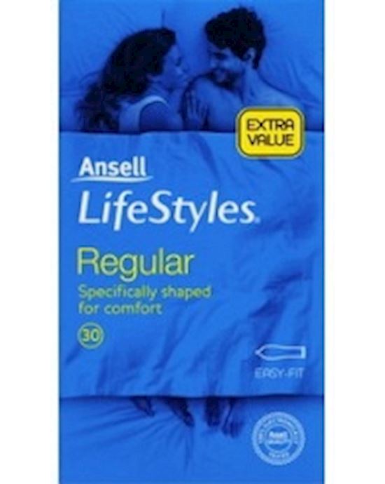 Ansell Lifestyles Regular 30 Pack