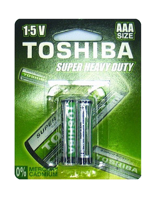 Toshiba Aaa Alkaline Carded Batteries 2 Pack