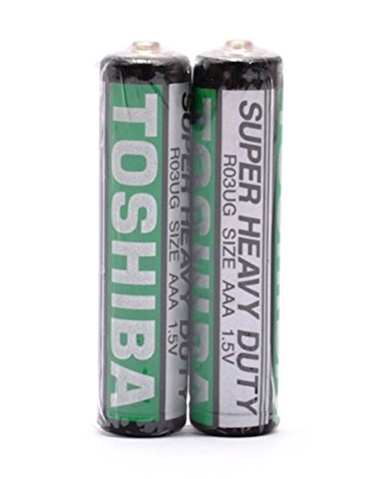Toshiba Aaa Alkaline Carded Batteries 2 Pack
