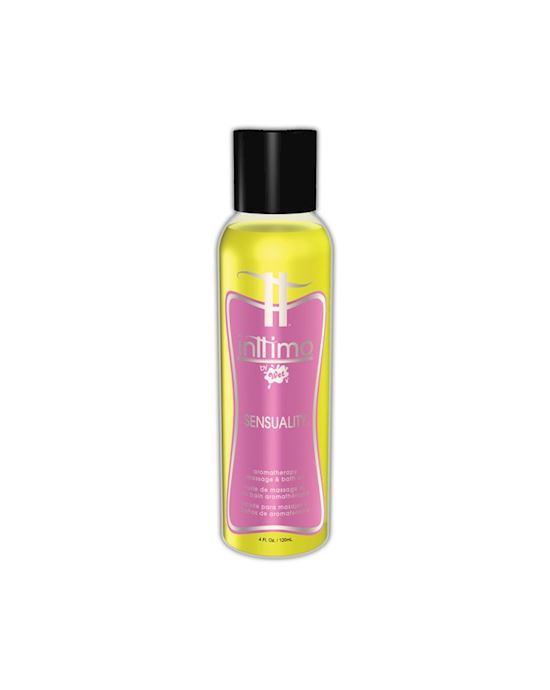 Inttimo By Wet Aromatherapy Massage And Bath Oil Sensuality 40oz