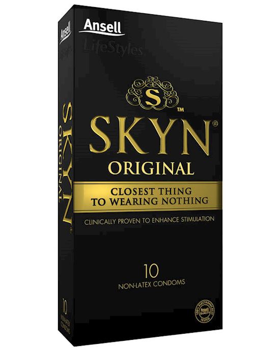 Ansell Lifestyles Skyn Non Latex Condoms 10s