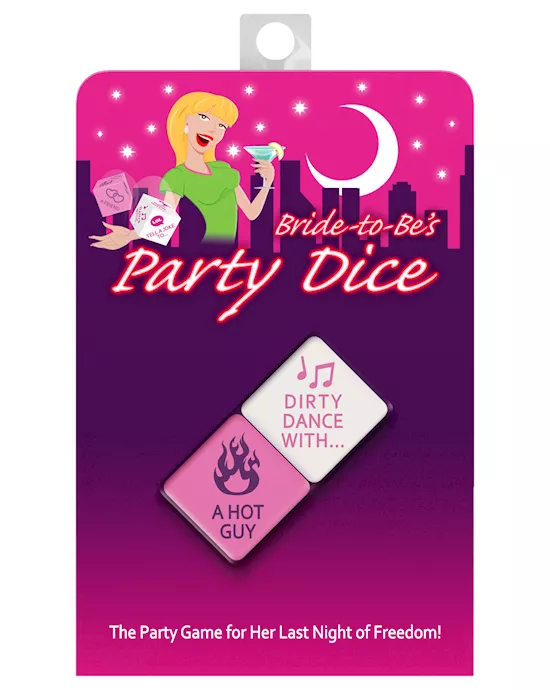 BrideToBe Party Dice
