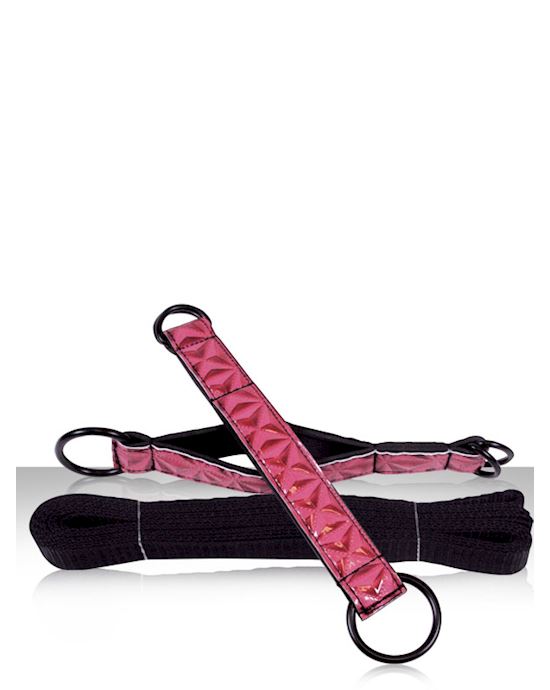 Sinful Bed Restraint Straps Pink
