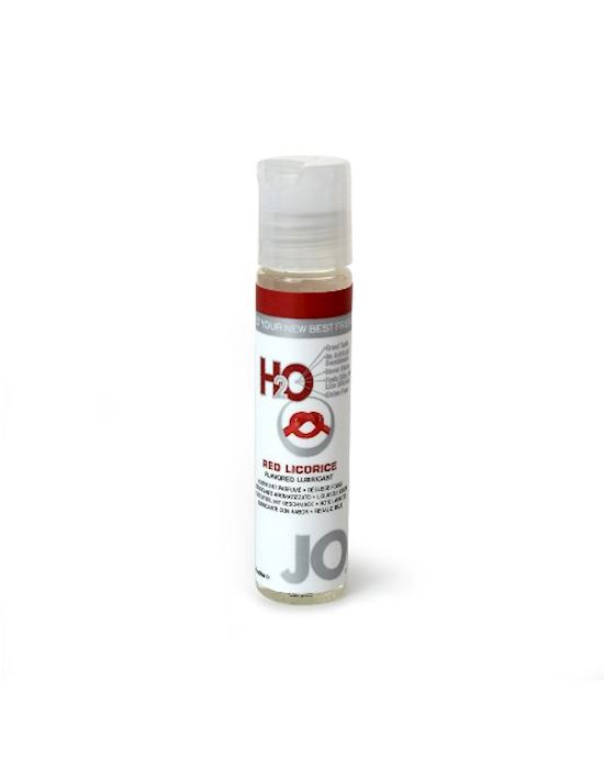Jo H2o Flavored Lubricant Red Licorice 1oz 30ml