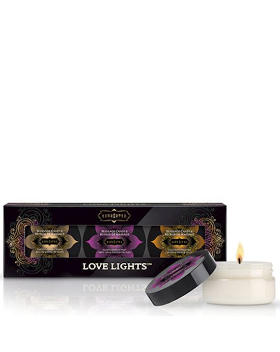 Kama Sutra Love Lights Candle Kit