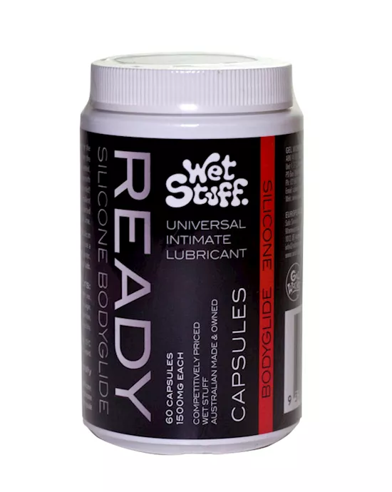 Wet Stuff Ready Silicone Bodyglide Caps 60Jar